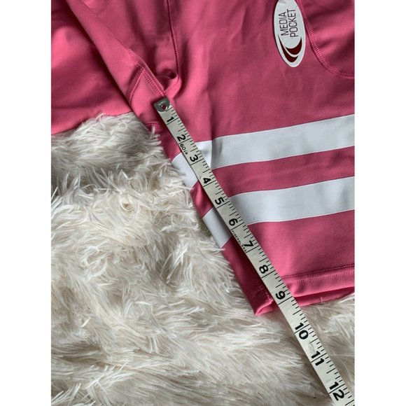 Women Pockets Biker Shorts Size L TKO High Waist Tummy Control Pink - Picture 8 of 12